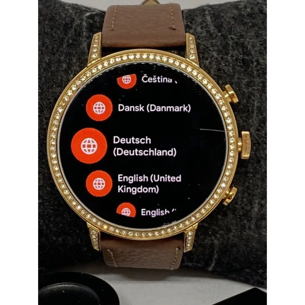 Fossil Gen 4 Authentic Digital Dial Smart Watch Custom Band FTW6015 LT305